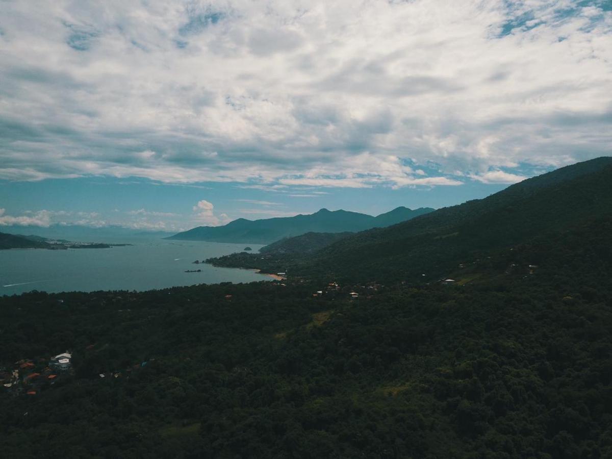 Bangalo Com Vista Para O Mar No Condominio Yacamim Ilhabela Praia Do Curral Dış mekan fotoğraf