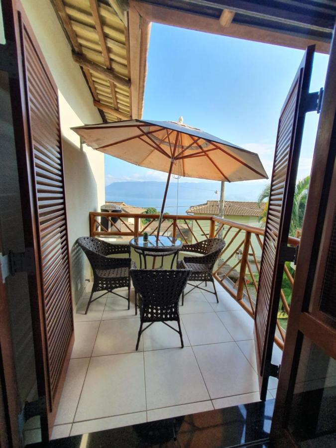 Bangalo Com Vista Para O Mar No Condominio Yacamim Ilhabela Praia Do Curral Dış mekan fotoğraf