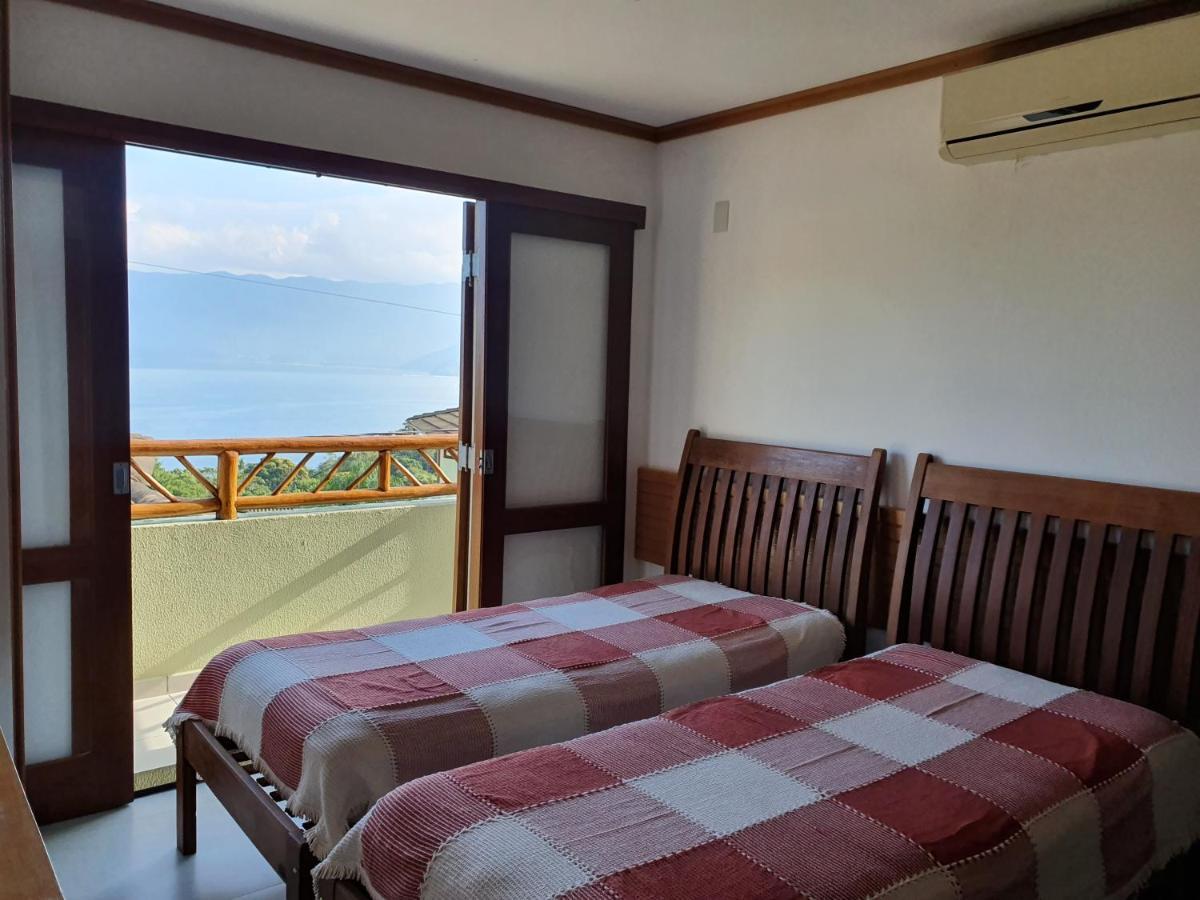 Bangalo Com Vista Para O Mar No Condominio Yacamim Ilhabela Praia Do Curral Dış mekan fotoğraf