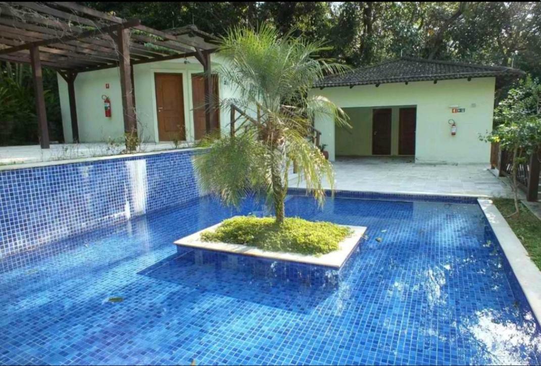 Bangalo Com Vista Para O Mar No Condominio Yacamim Ilhabela Praia Do Curral Dış mekan fotoğraf