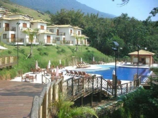 Bangalo Com Vista Para O Mar No Condominio Yacamim Ilhabela Praia Do Curral Dış mekan fotoğraf