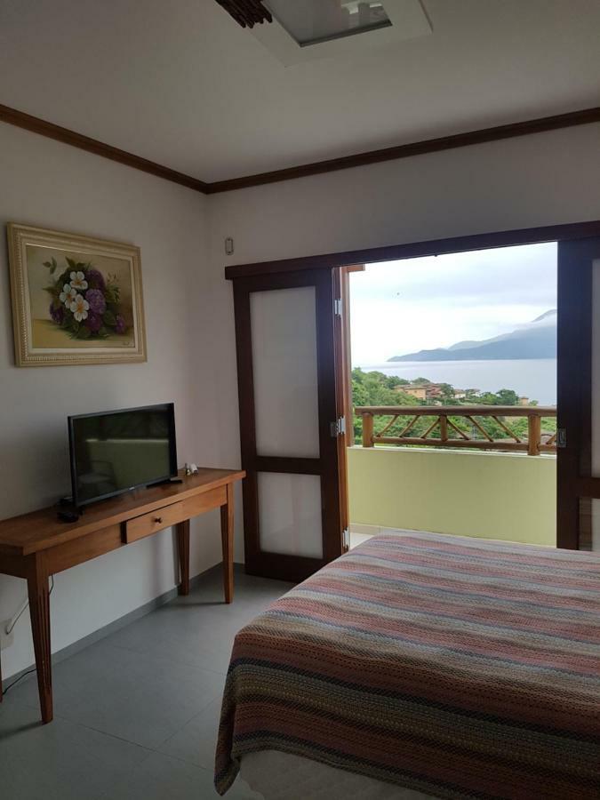 Bangalo Com Vista Para O Mar No Condominio Yacamim Ilhabela Praia Do Curral Dış mekan fotoğraf